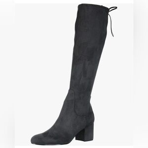 Sam edelman black suede knee length boot